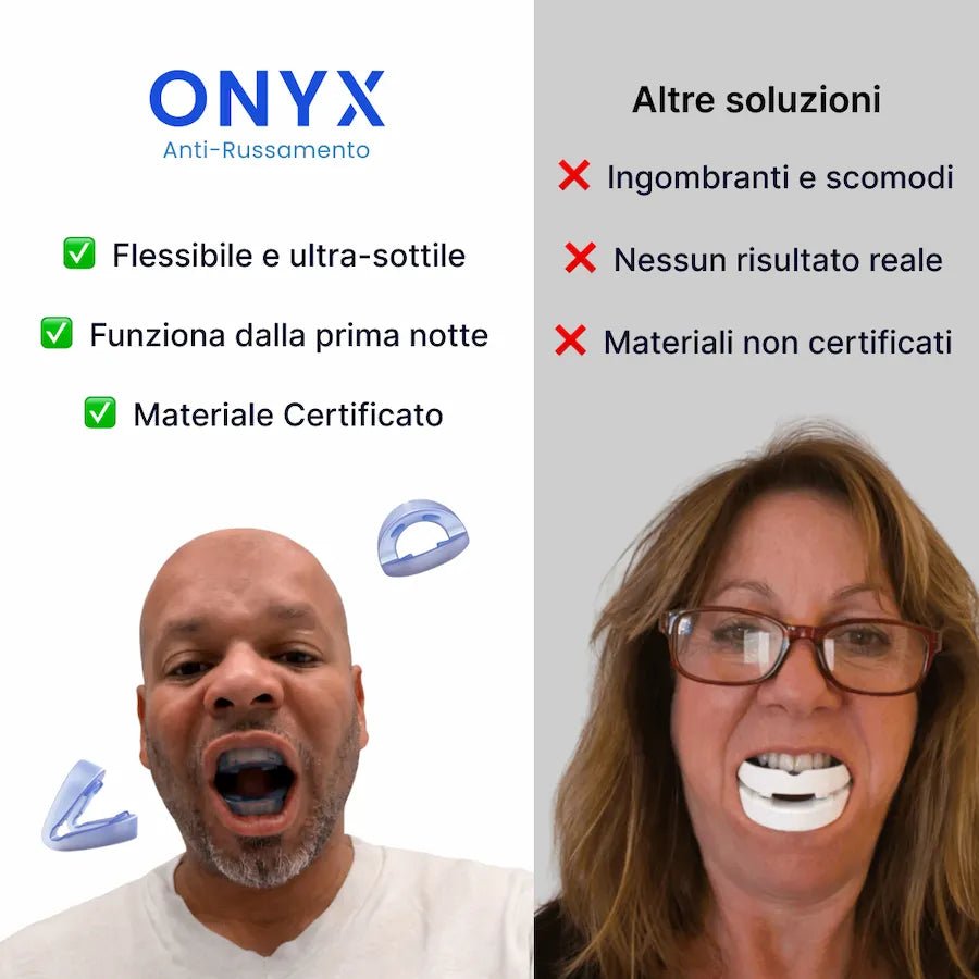ONYX - Bite Anti - Russamento IN OFFERTA - ONYX Bite Anti - Russamento ITA